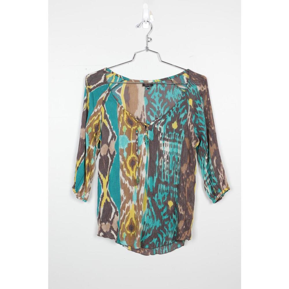 00's Miss Sixty Motif Blouse